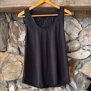 lululemon athletica Sleek Black Tank Top